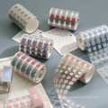 Stationery Tape 1250 Pcs/ Roll Dots Washi Tape Round Stickers Dot Stickers For Diy Decorative Diary Planner Scrapbooking